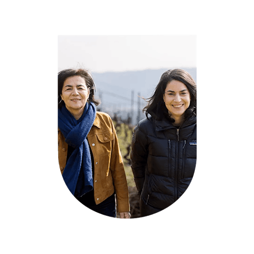 Vigneronnes Christine Vernay et Emma Amsellem, Domaine Georges Vernay